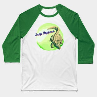 Snap Happens Baseball T-Shirt